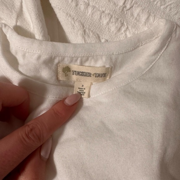 Tucker and Tate lace peplum tshirt 3T - Picture 3 of 4